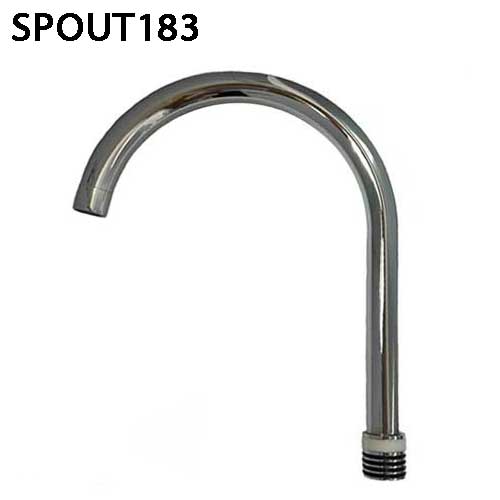 Swan Neck Spout Chrome