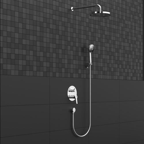 Kubo Concealed Wall Mounted Shower