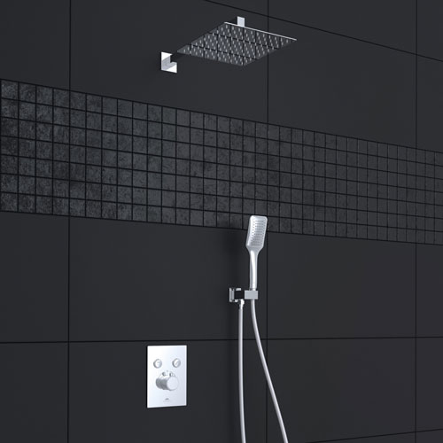 THERMO Concealed Wall Mounted Shower